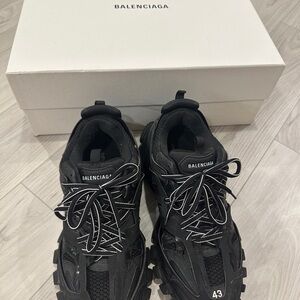 Balenciaga Men's Black Athletic Shoes